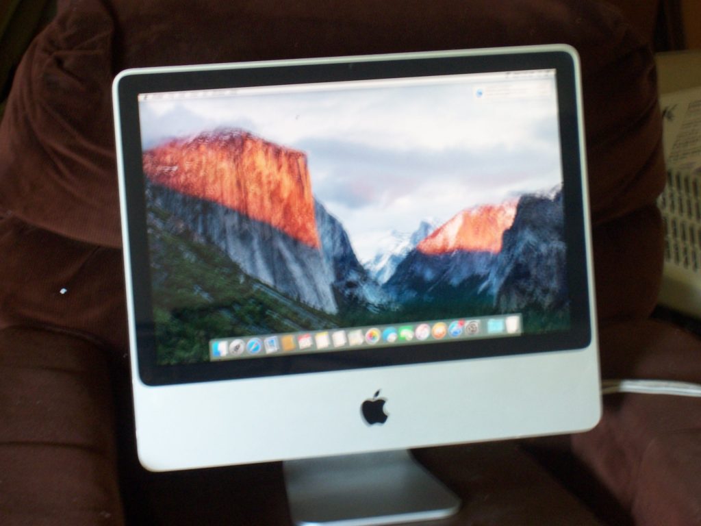 Apple iMac Desktop Computer 20 Core 2 Duo 2.66GHz / 2GB / 320GB (MB417LL/A  - 2009) OS X El Capitan (Used) 