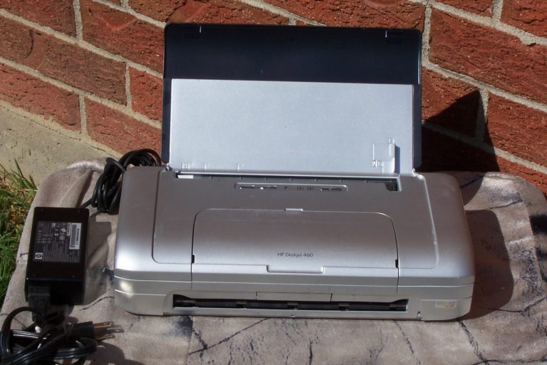 Hp deskjet 460 ошибка