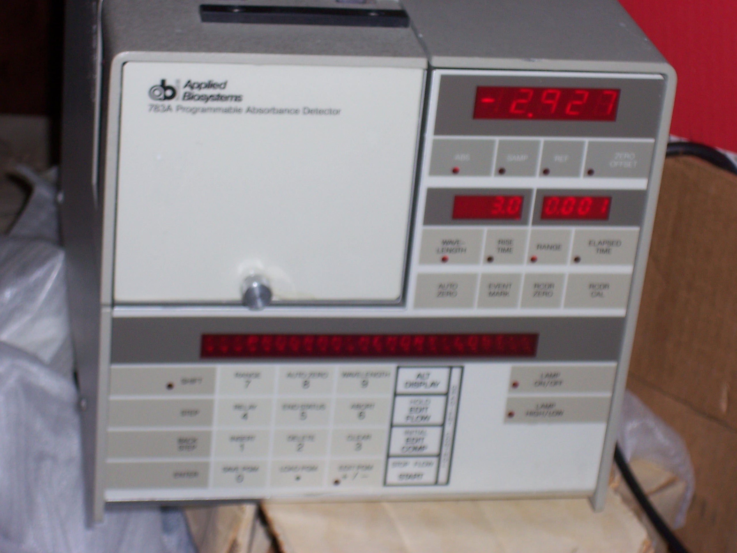 Applied Biosystems 783A Programmable Absorbance Detector ...