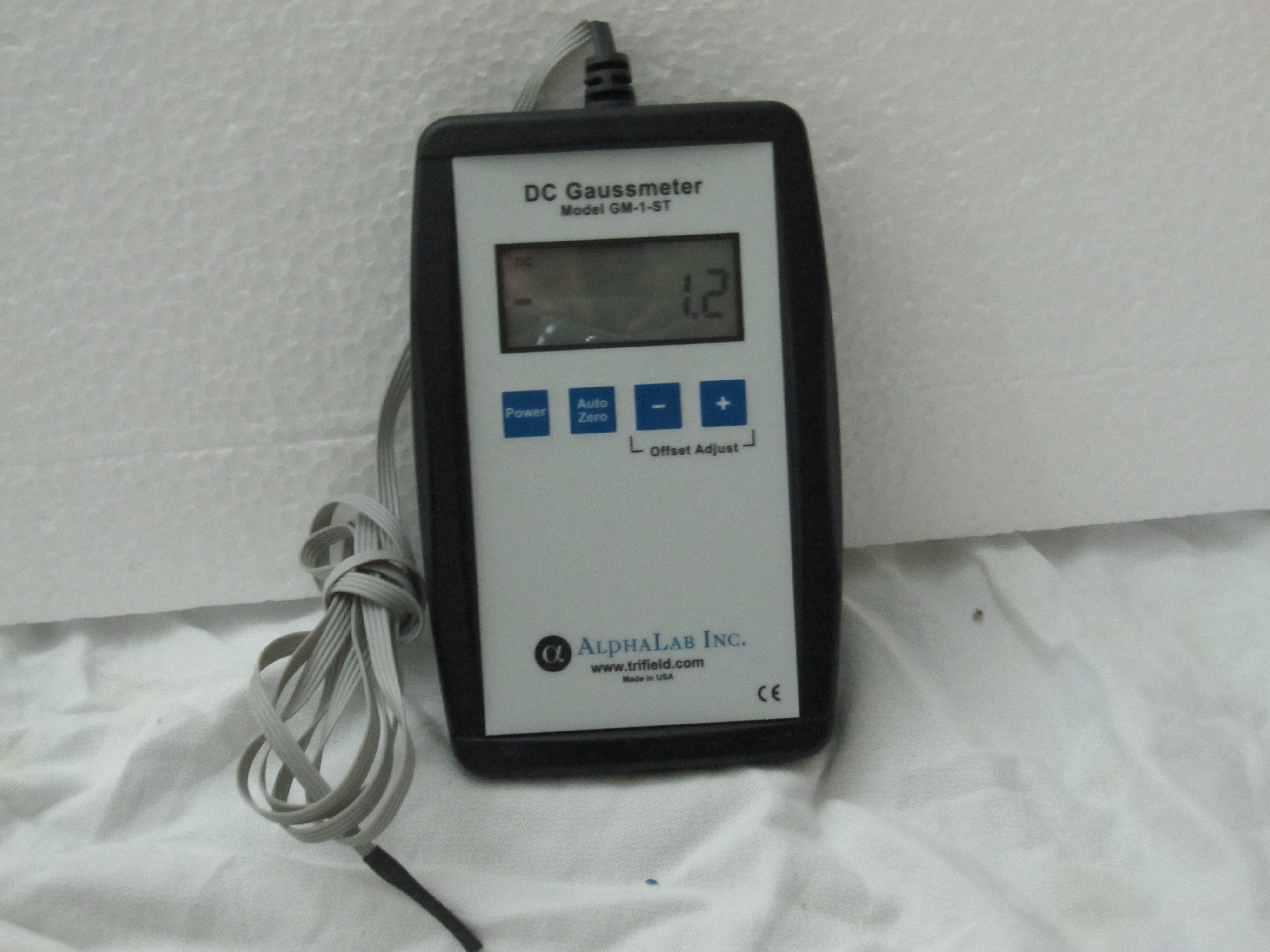 Alpha Lab Inc. DC Gaussmeter Model GM1ST Imagine41