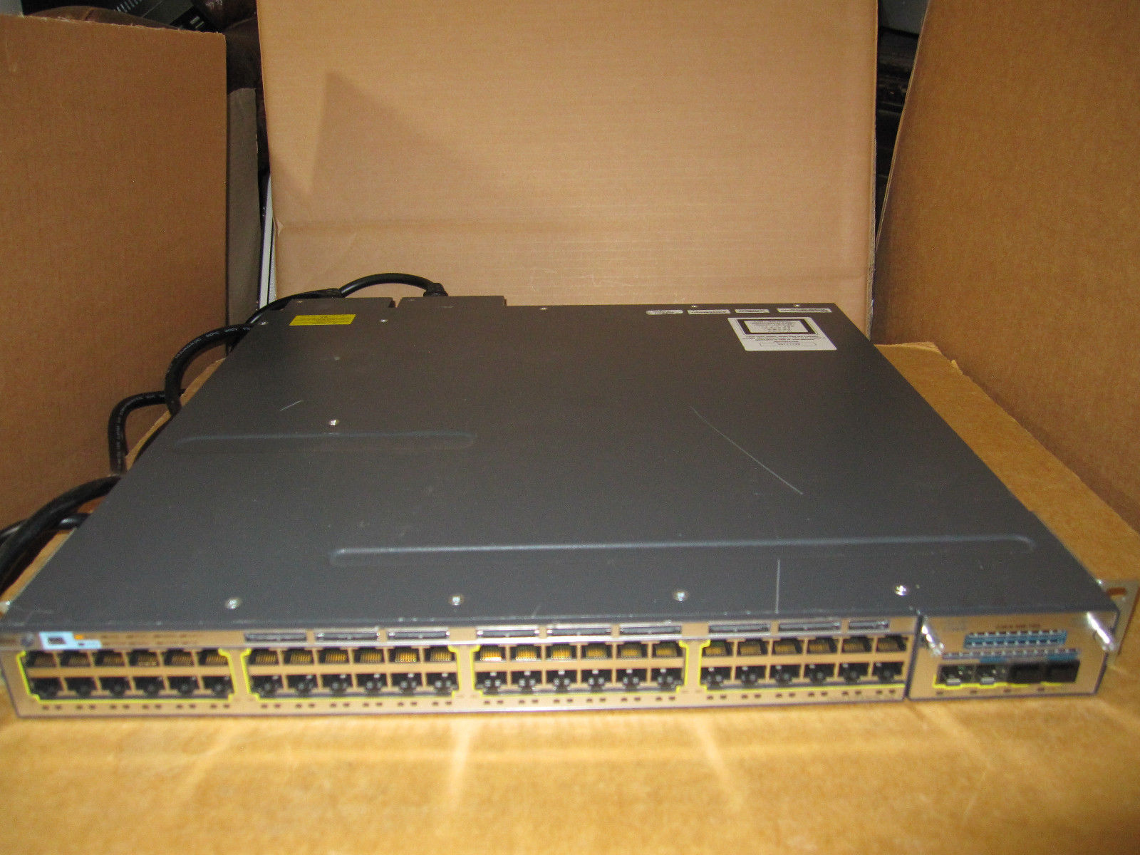 Замена коммутаторов cisco 3750x