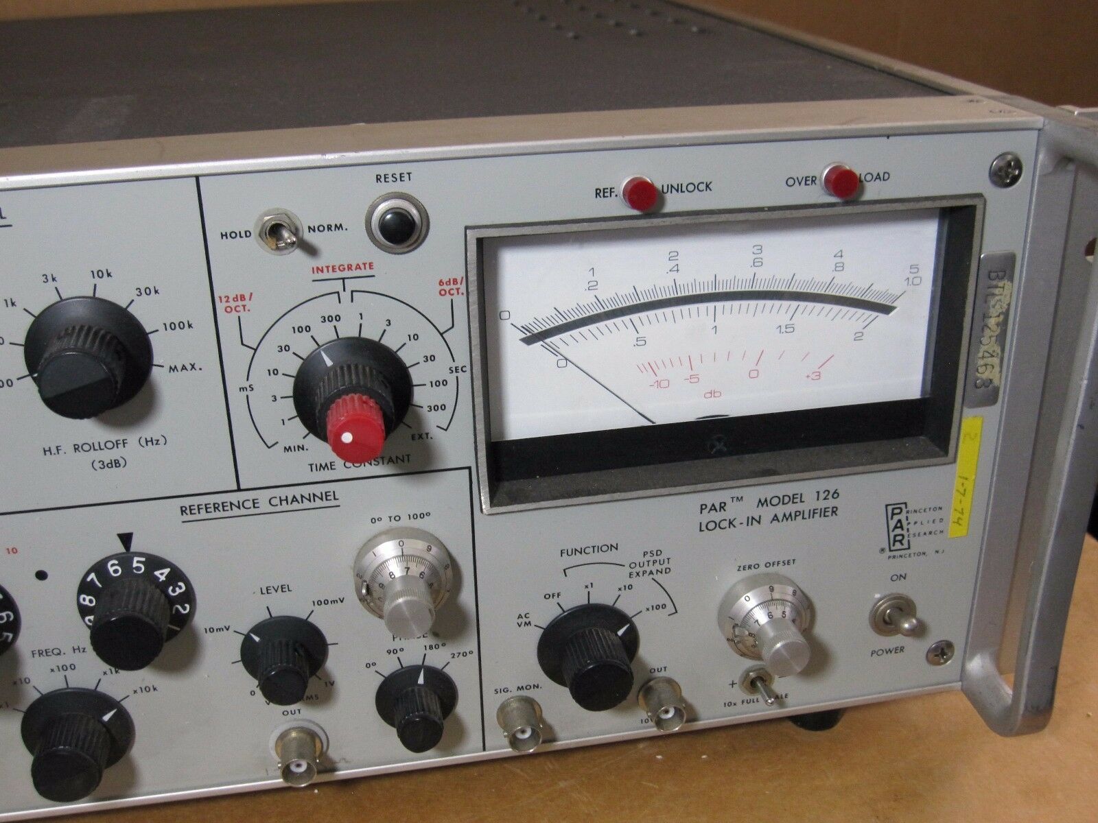 Princeton Applied Research PAR 126 Lock-In Amplifier With PAR 117 ...