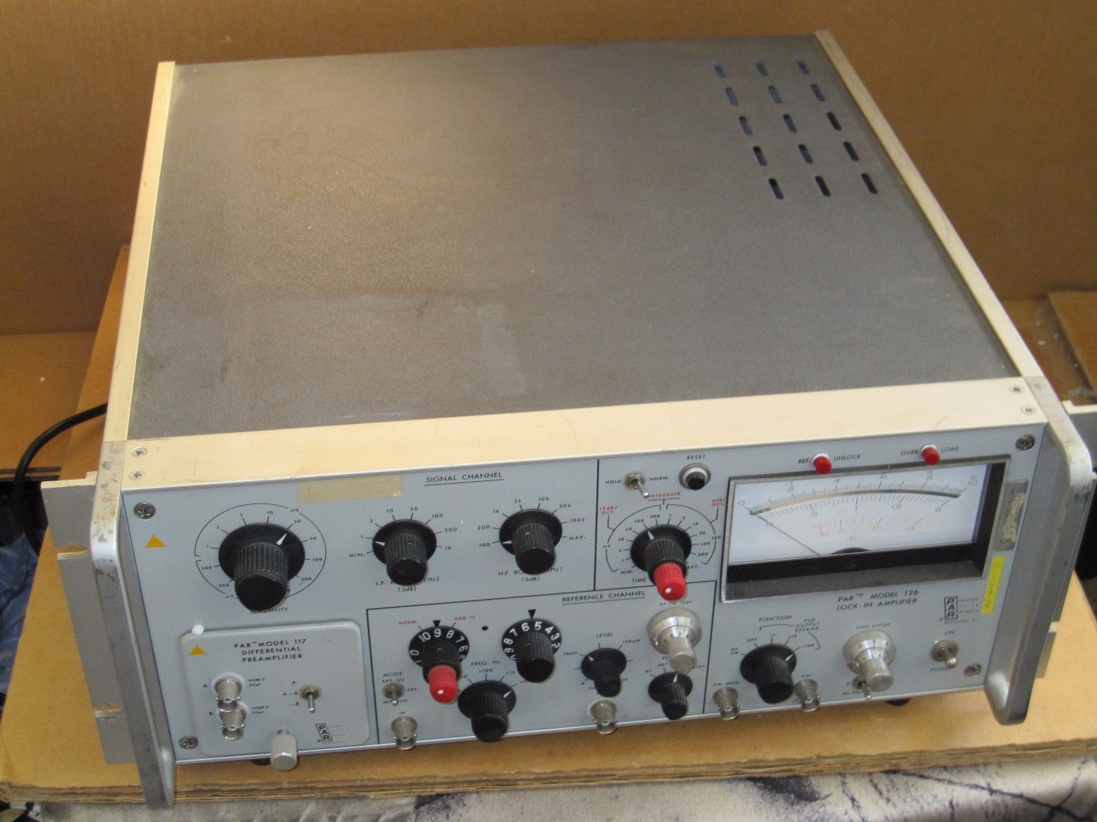 Princeton Applied Research PAR 126 Lock-In Amplifier With PAR 117 ...