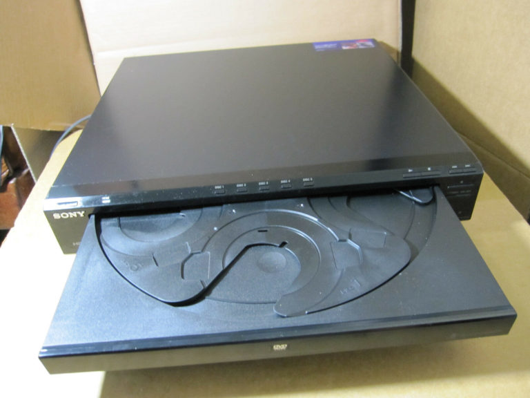 5 disk dvd player