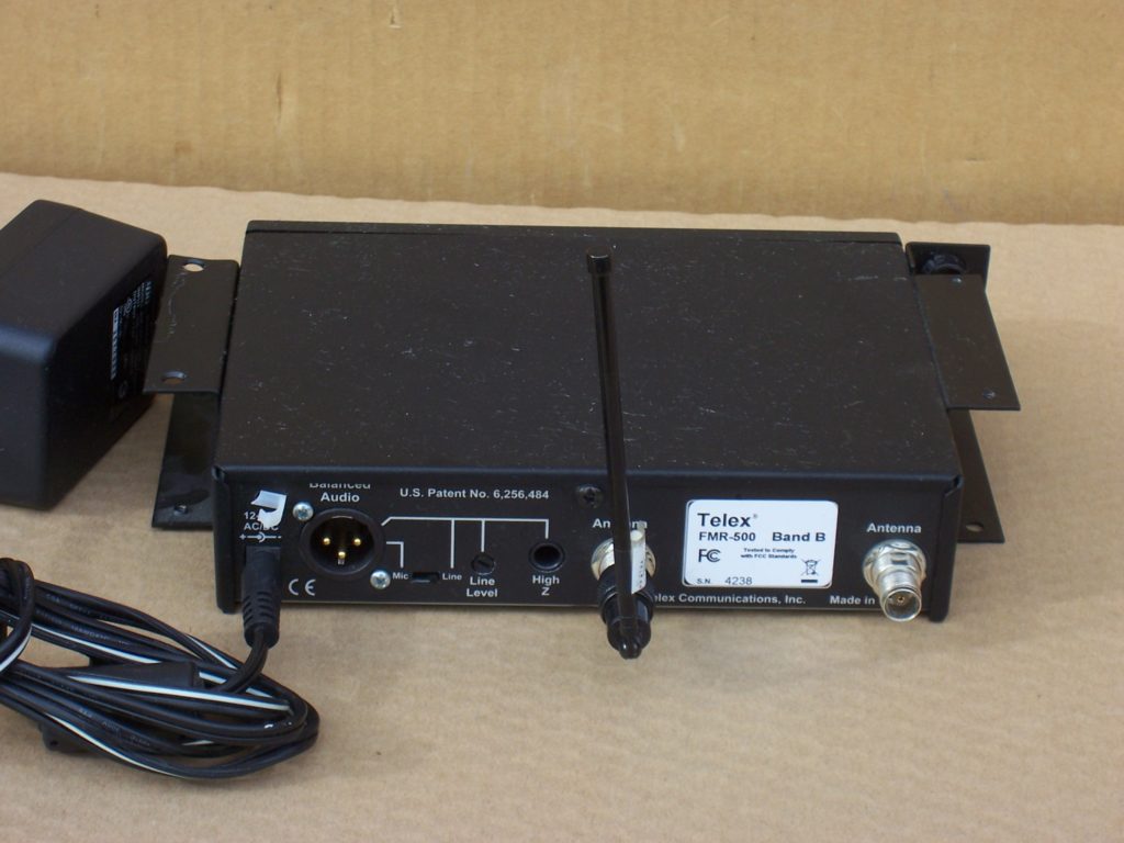 Telex Clear Scan FMR-500 UHF B Band - Wireless Microphone System ...