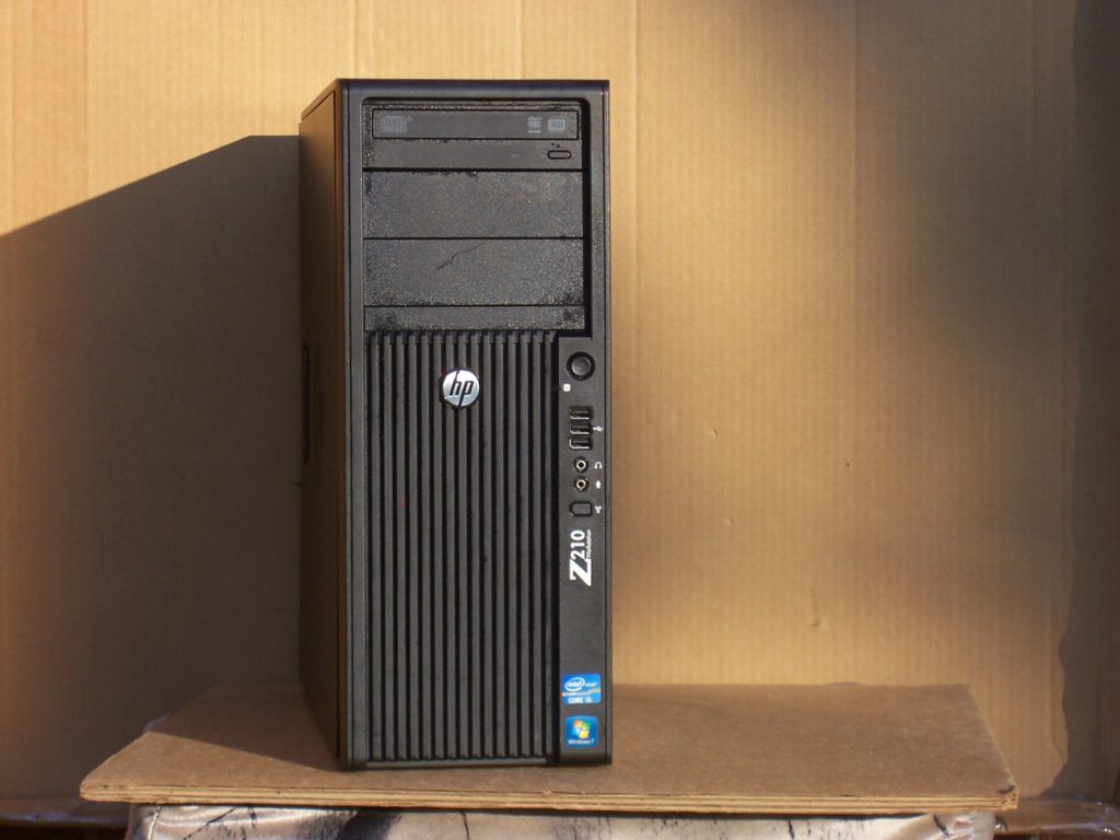 HP Z210 Workstation Core I5 CPU 2500, 3.3 GHz With 8 GB RAM, 500 GB ...