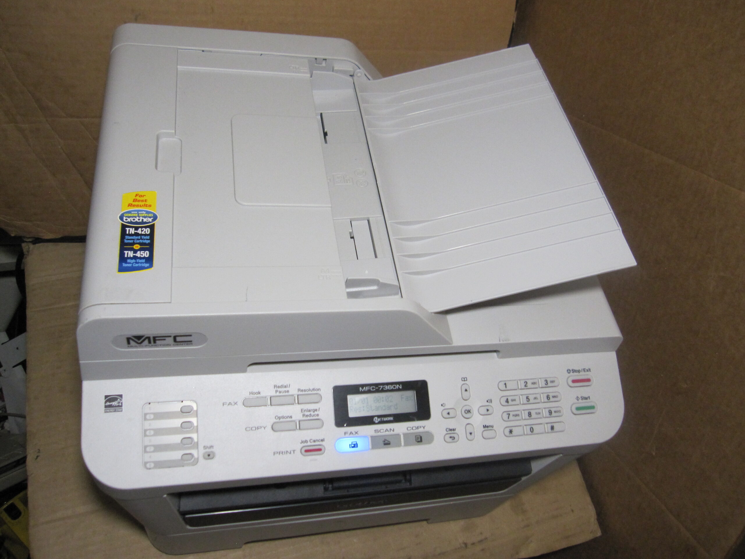 Brother Mfc 7360n Network Monochrome All In One Laser Printer Imagine41 7353